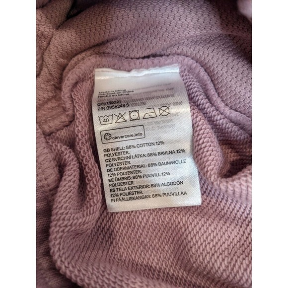 NWT H&M Sport Active Sweat Shorts Size Small Women's Pink - Picture 5 of 7